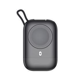 Apple Watch & iPhone (iPhone 15included) & "Android 3 in 1 Portable Wireless Power Bank for Apple Watch Series 9~1/SE2/SE/Ultra1~2 Compact Magnetic Ap (Color: Black)